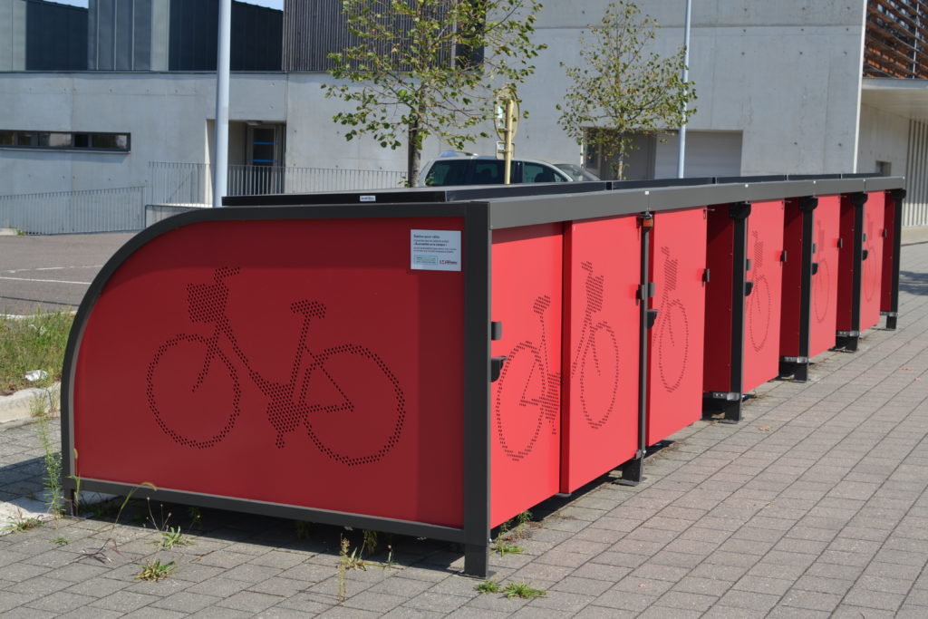 Image stations vélos Campus de Montbéliard Agglomération