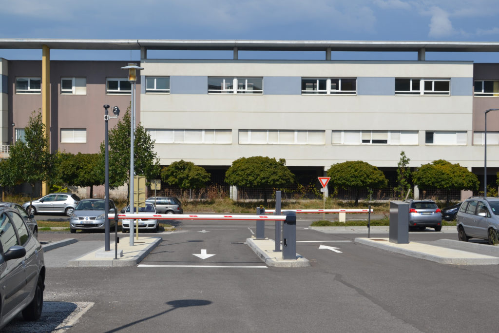 Image du parking connecté Campus de Montbéliard Agglomération